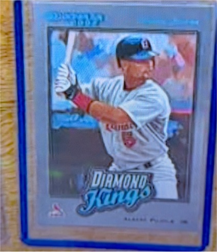 2002 Donruss Diamond Kings #DK-17 Albert Pujols — front