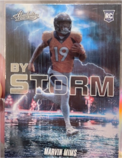 2023 Panini Absolute #BST-20 Marvin Mims By Storm — front