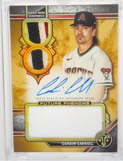 2024 Topps Triple Threads Future Phenoms #FPAR-CC Corbin Carroll — front
