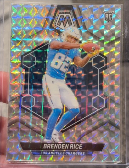 2024 Panini Mosaic #399 Brenden Rice — front