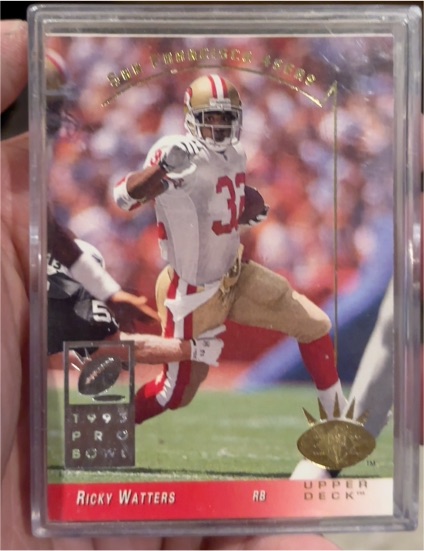 1993 Upper Deck SP #242 Ricky Watters — front