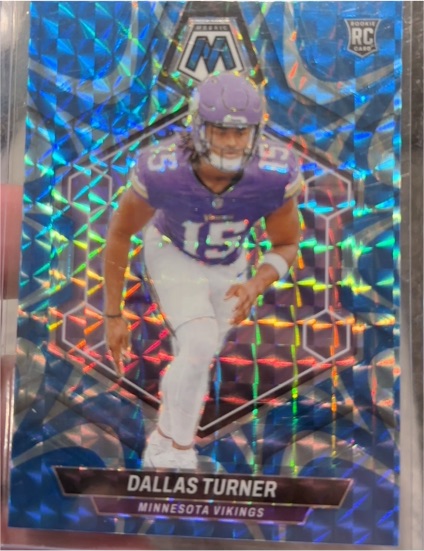 2024 Panini Mosaic #317 Dallas Turner — front