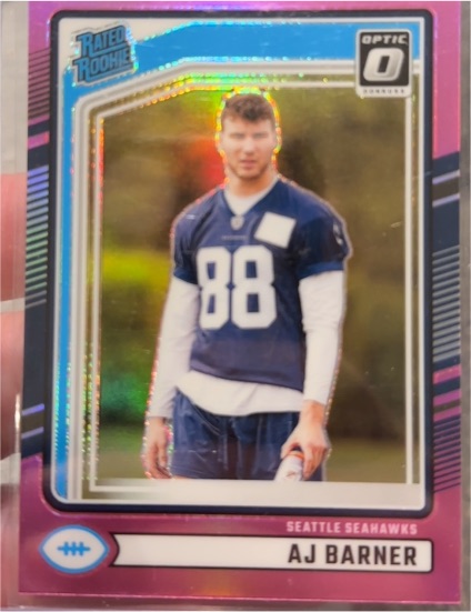 2024 Donruss Optic #367 AJ Barner — front