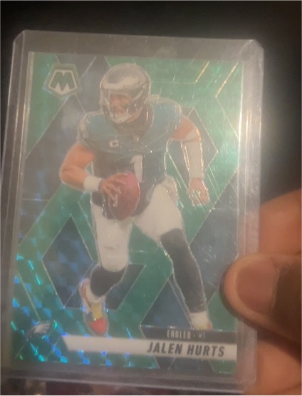 2025 Panini Mosaic #1 Jalen Hurts — front