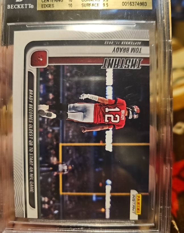 2022 Panini Instant NFL #13 Tom Brady — front