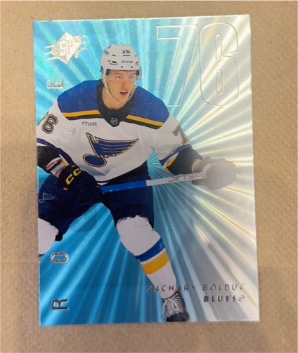 2024-25 Upper Deck SPx #137 Zachary Bolduc — front