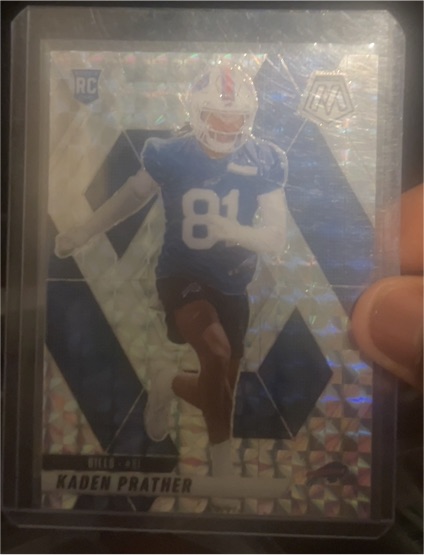 2025 Panini Mosaic #343 Kaden Prather — front