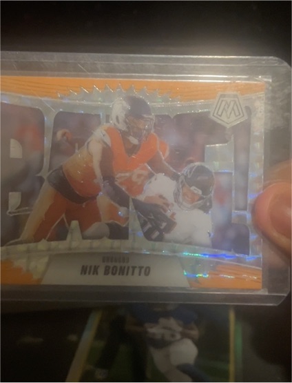 2025 Panini Mosaic Bang! #5 Nik Bonitto — front