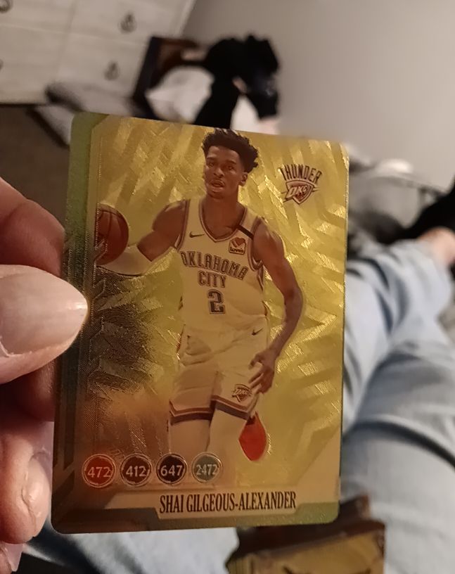 2023 Ballsuperstar NBA All Stars Gold #472 Shai Gilgeous-Alexander — front