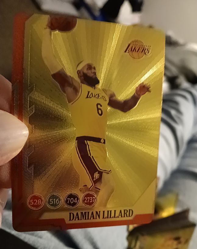 2023 Ballsuperstar Gold NBA All-Stars Damian Lillard — front