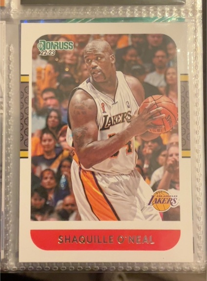 2022-23 Donruss #2 Shaquille O'Neal — front