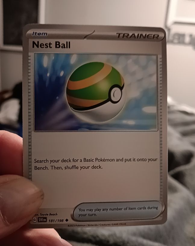 2023 Pokémon SV01 Scarlet & Violet #181 Nest Ball — front