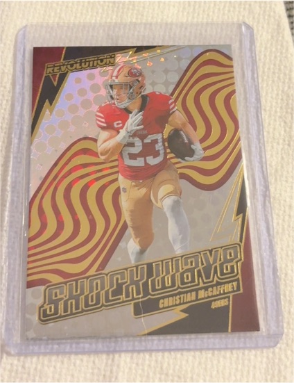 2025 Panini Revolution Shockwave #Christian McCaffrey — front