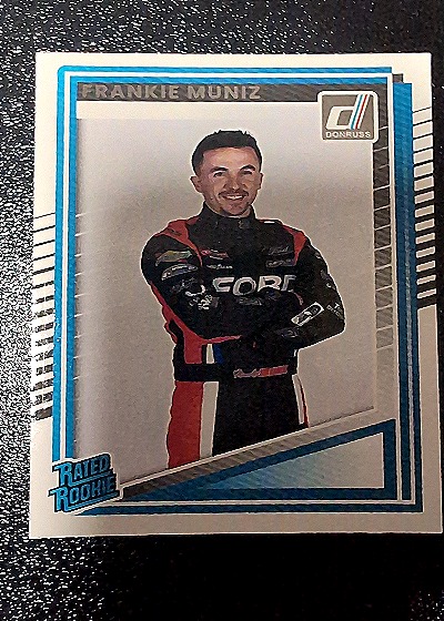 2025 Panini Donruss NASCAR Racing Rated Rookie #99 Frankie Muniz — front