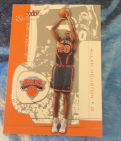 2001-02 Fleer Exclusive #7 Allan Houston — front