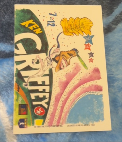 1994 Stadium Club #7 Ken Griffey Jr. — front