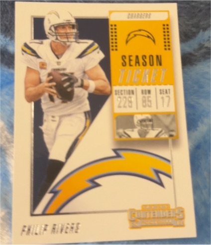 2018 Panini Contenders #48 Philip Rivers — front