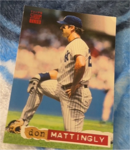 1994 Topps Stadium Club #195 Don Mattingly — front
