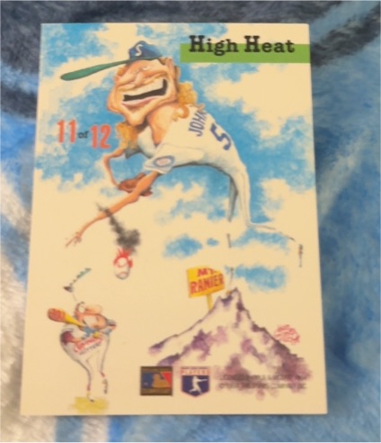 1990 High Heat #11 Randy Johnson — front