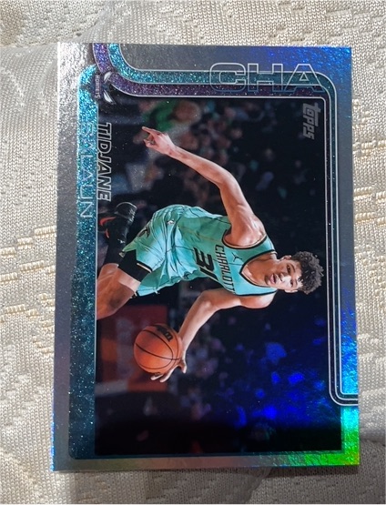 2025-26 Topps Basketball #71 Tidjane Salaun — front