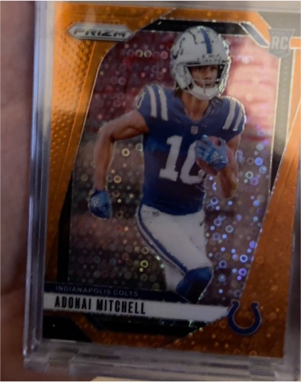 2024 Panini Prizm #303 Adonai Mitchell — front