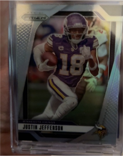 2024 Panini Prizm #187 Justin Jefferson — front