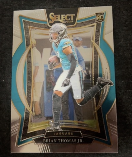 2024 Panini Select #91 Brian Thomas Jr. — front