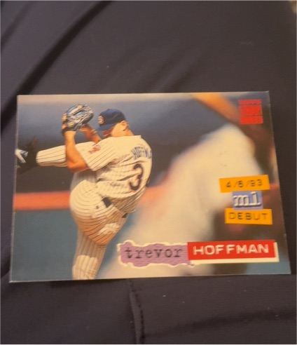 1994 Topps Stadium Club #312 Trevor Hoffman — front