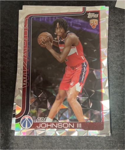 2025-26 Topps Basketball #206 Tre Johnson III — front