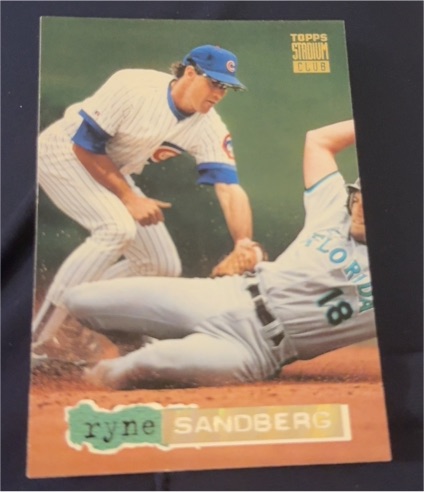 1994 Topps Stadium Club #397 Ryne Sandberg — front