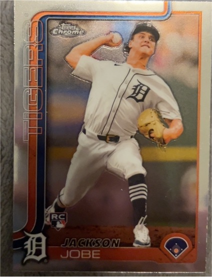 2025 Topps Chrome #249 Jackson Jobe — front