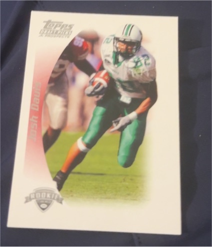 2005 Topps Draft Picks & Prospects Josh Davis Rookie Card — front