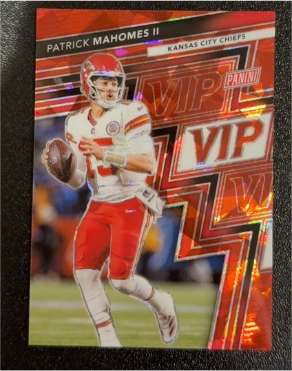2025 Panini The National VIP Gold Pack #27 Patrick Mahomes II — front