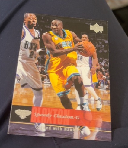 2006-07 Upper Deck #124 Speedy Claxton — front