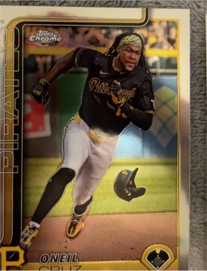 2025 Topps Chrome #252 Oneil Cruz — front