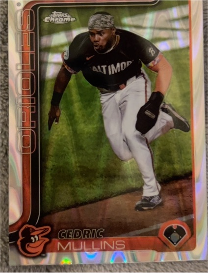 2025 Topps Chrome #5 Cedric Mullins — front