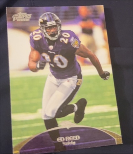 2010 Topps #20 Ed Reed — front