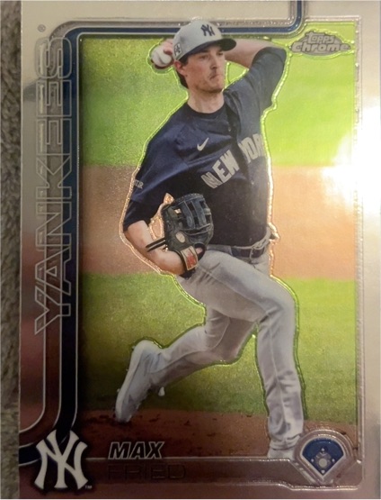 2025 Topps Chrome #39 Max Fried — front