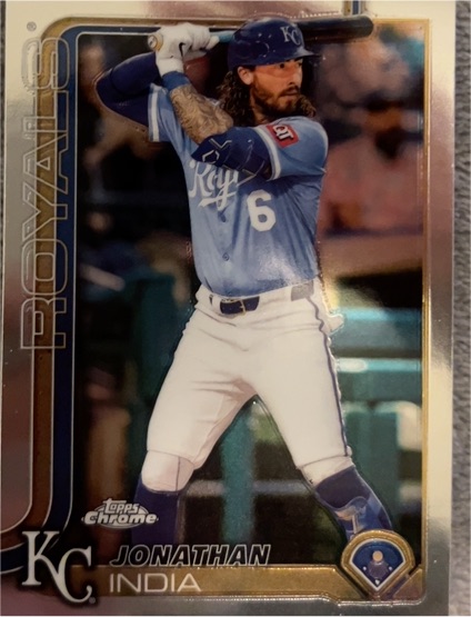 2025 Topps Chrome #209 Jonathan India — front