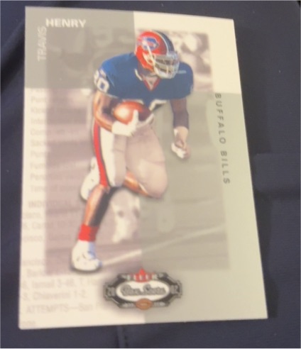 2002 Fleer Box Score #20 Travis Henry — front