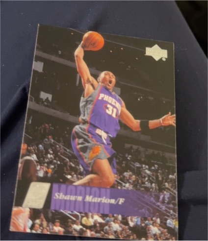 1999 Upper Deck #31 Shaun Marion — front