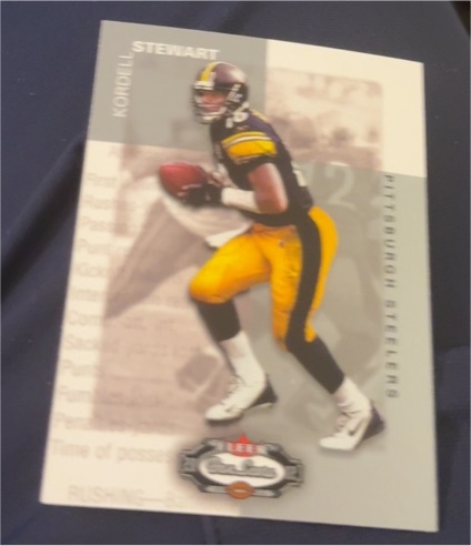 2002 Fleer Box Score Kordell Stewart — front