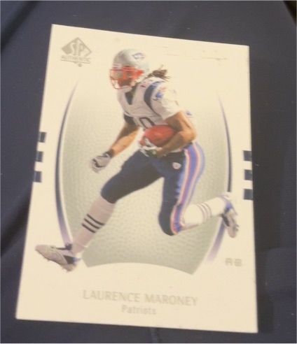 2007 Upper Deck SP Authentic #RB Laurence Maroney — front