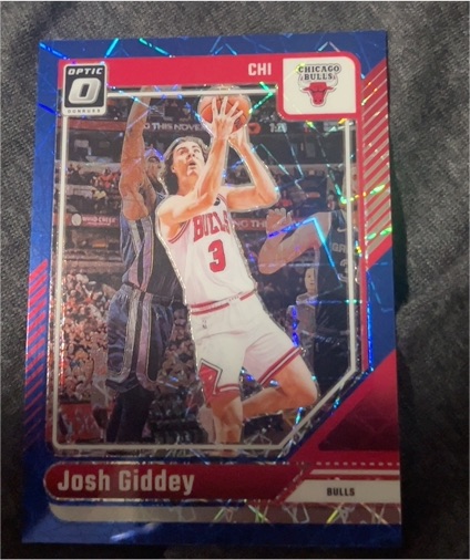 2024-25 Panini Donruss Optic #120 Josh Giddey — front
