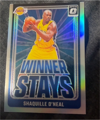 2024-25 Panini Donruss Optic #11 Shaquille O'Neal Winner Stays — front