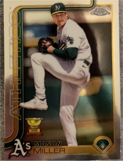 2025 Topps Chrome #142 Mason Miller — front