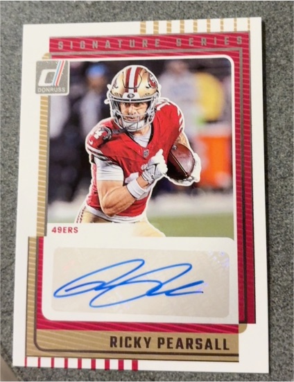 2025 Donruss Signature Series #SS-RIP Ricky Pearsall — front