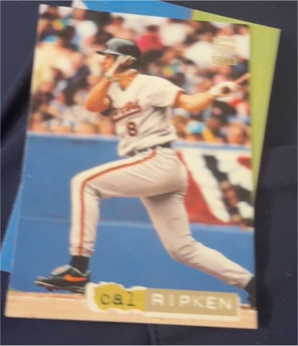 1994 Topps Stadium Club #4 Cal Ripken Jr. — front