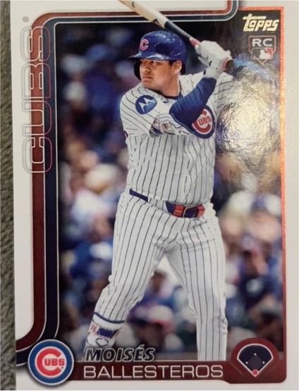 2025 Topps Update #US262 Moisés Ballesteros — front