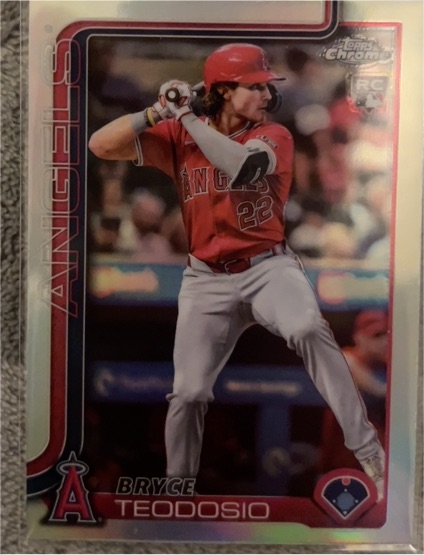 2025 Topps Chrome #635 Bryce Teodosio — front